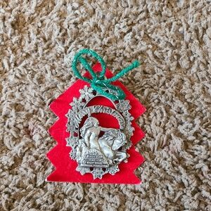 Vintage Korczak Crazy Horse Ornament New